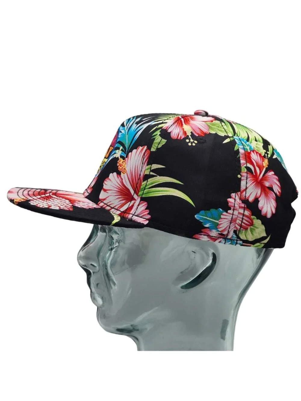 Anchor Bay California Hawaiian Hibiscus Floral Palm OTTO Snapback Hat Mendocino